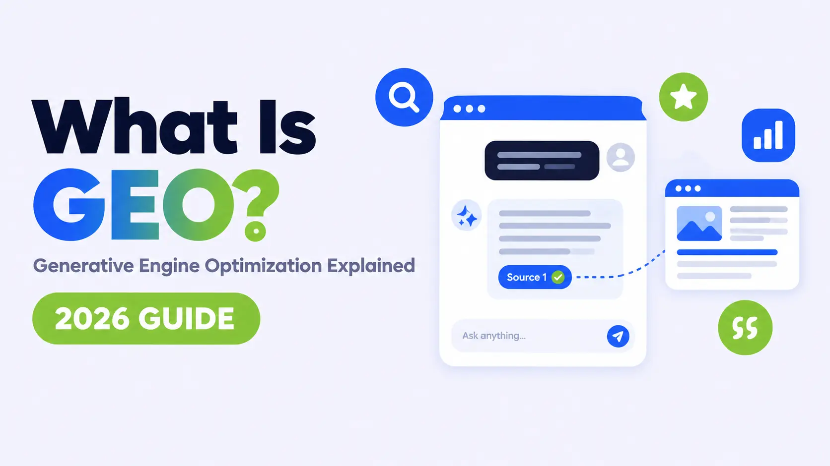 What Is GEO? Generative Engine Optimization Explained (2026 Guide)